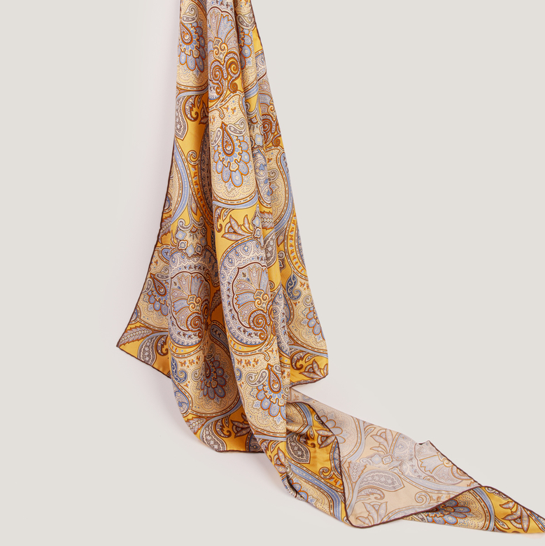 Шелковый платок 90х90