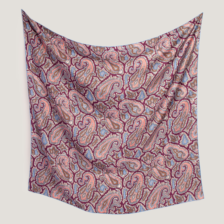 Шелковый платок 90х90