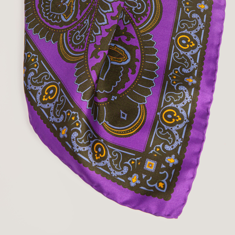 Шелковый платок 90х90