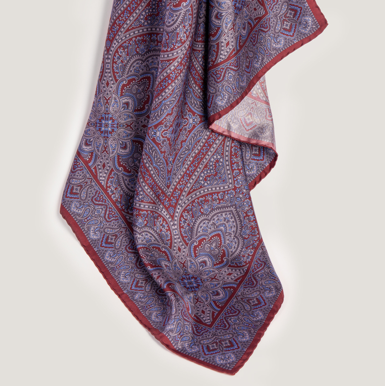 Шелковый платок 90х90