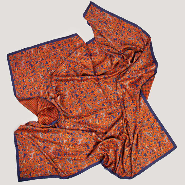 Платок 140х140 двухсторонний