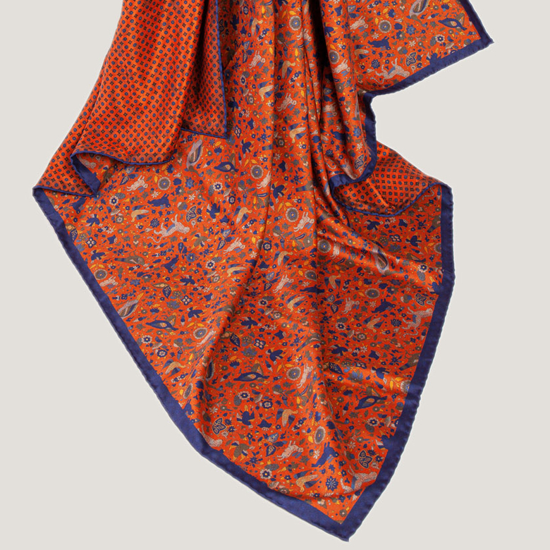 Платок 140х140 двухсторонний