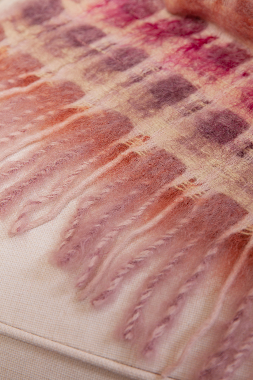 Плед из мохера