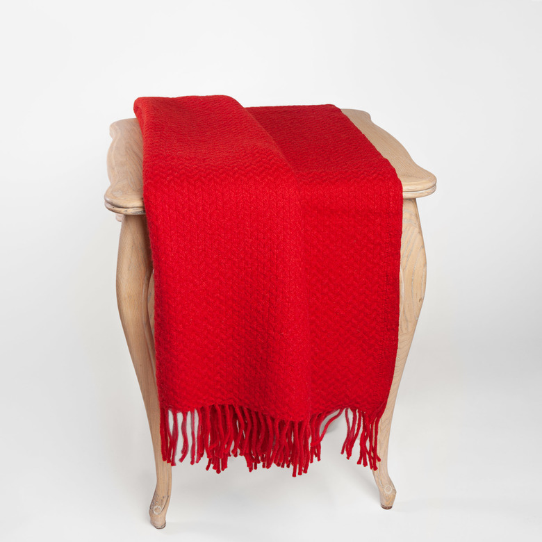 Плед из шерсти