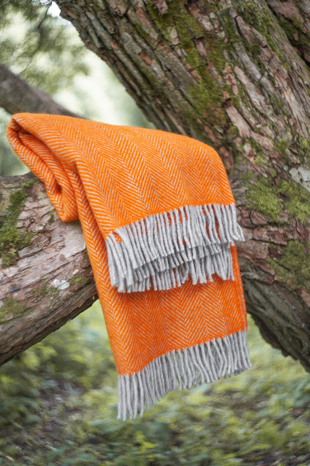 Плед из шерсти