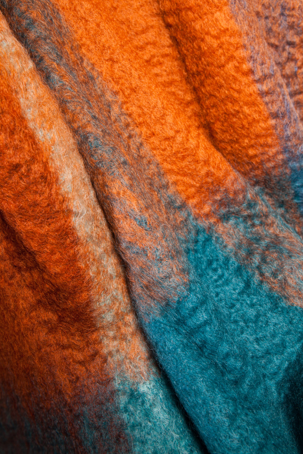 Плед из  мохера