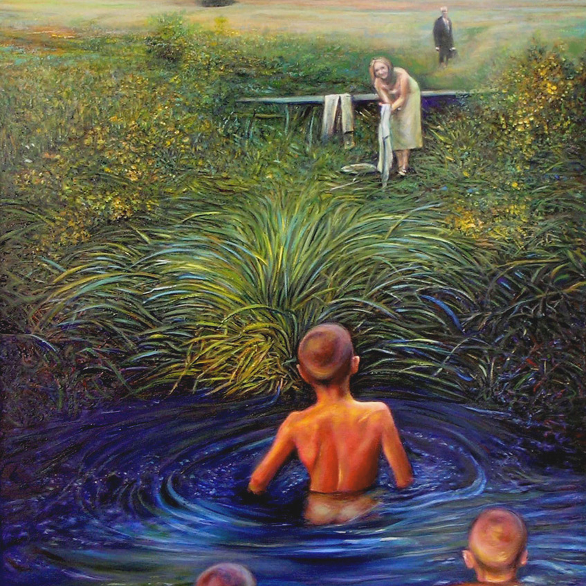 Купающиеся мальчики