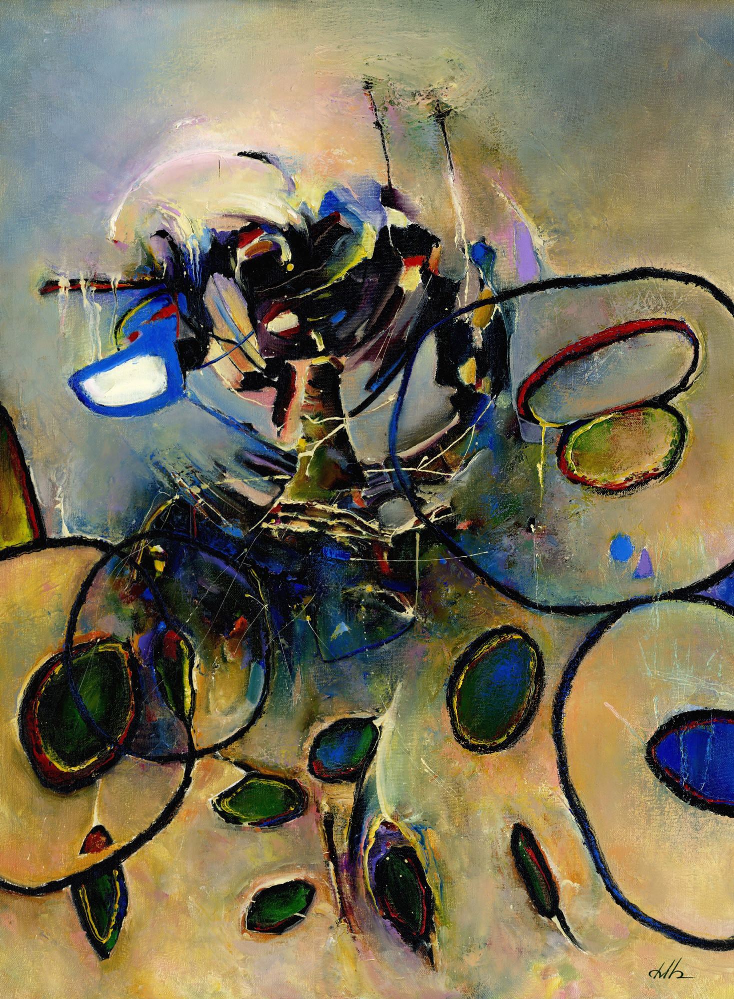 Девушка c персиками