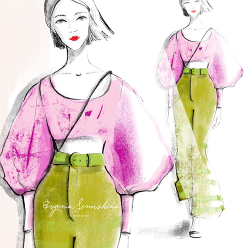 Наброски дизайнера / Designer's sketches