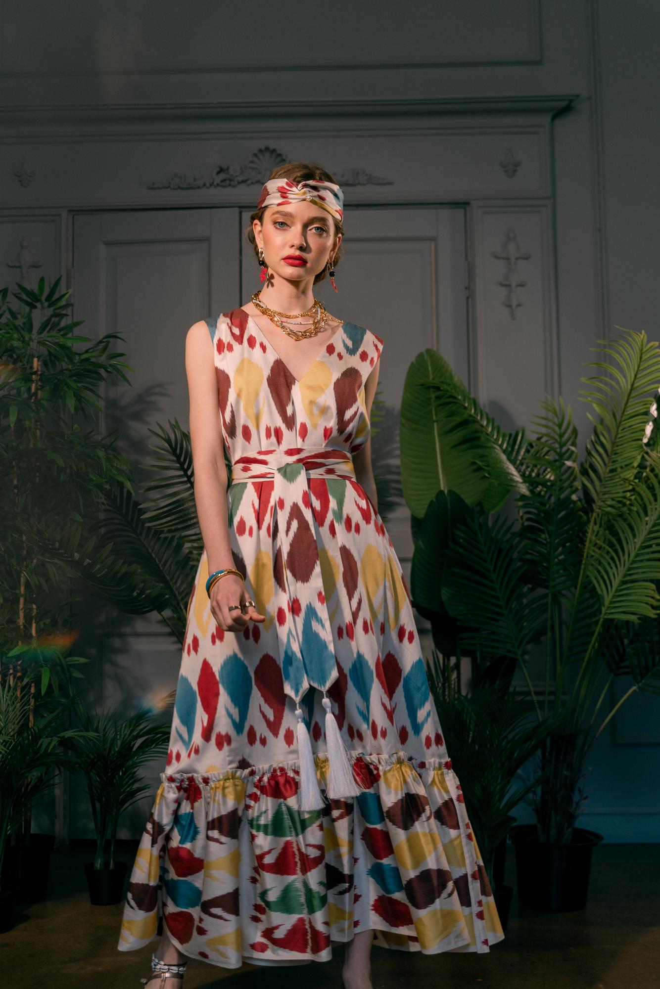 Шелковое платье LILI