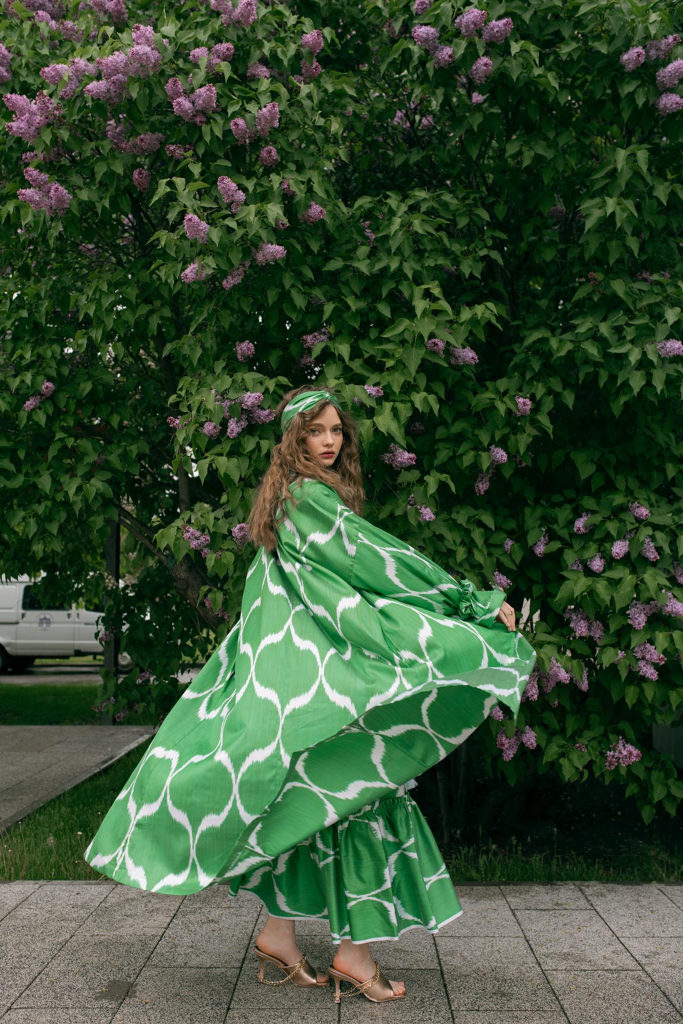 Шелковый кафтан JASMINE