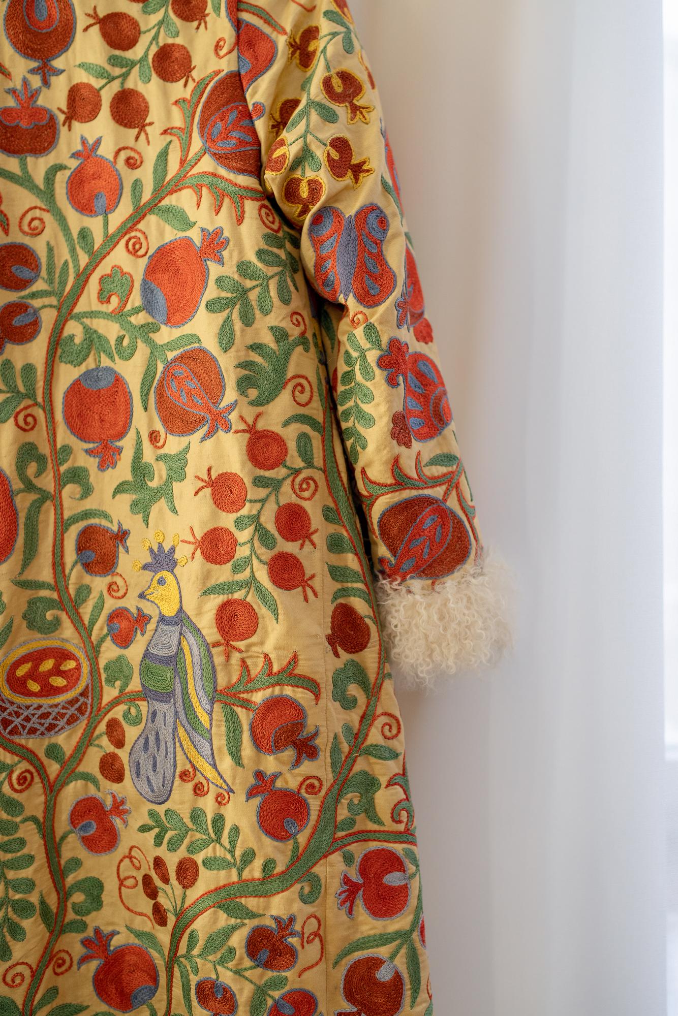 Шелковое пальто/жакет BLUE BIRD