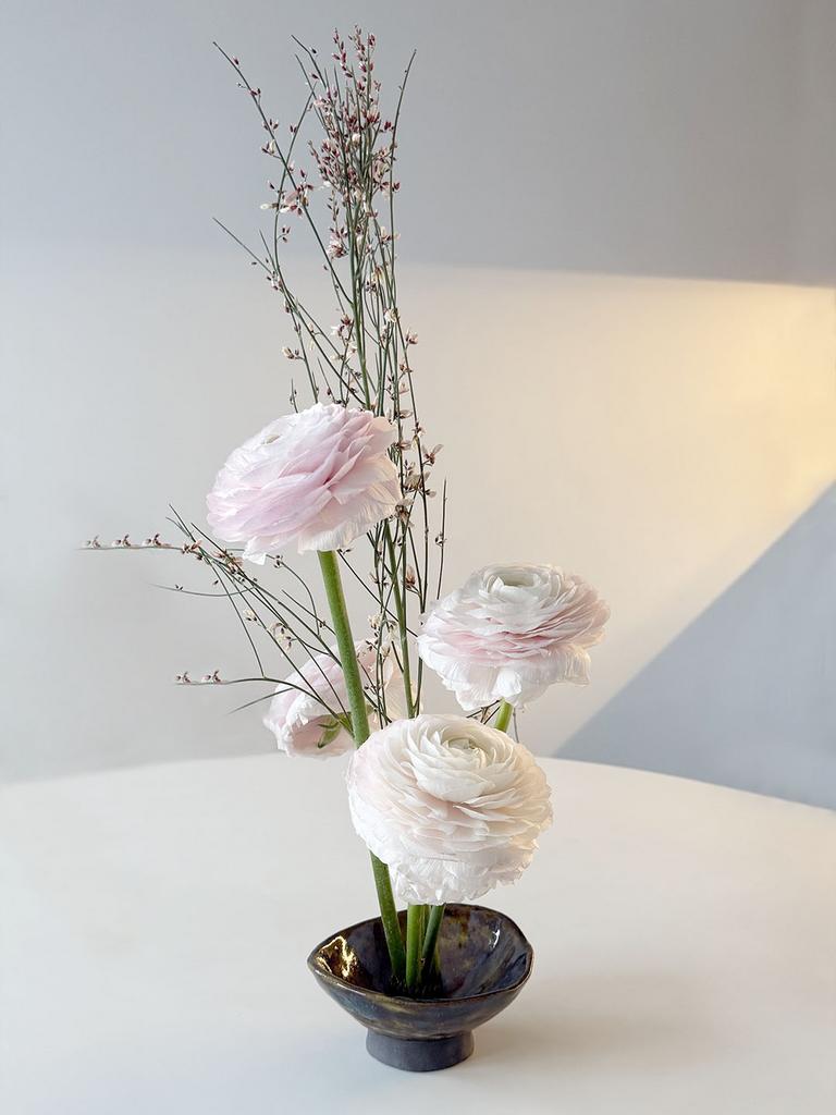 ваза для композиций на кензане ручная работа