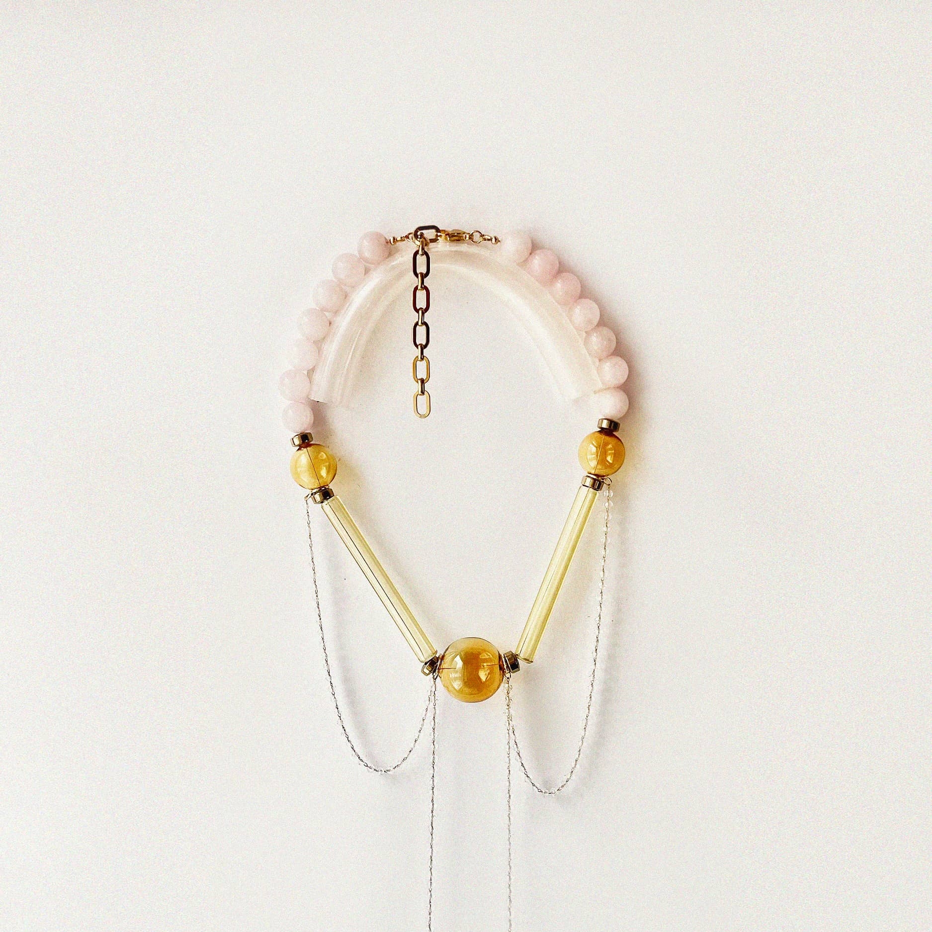 Колье Adele Champagne