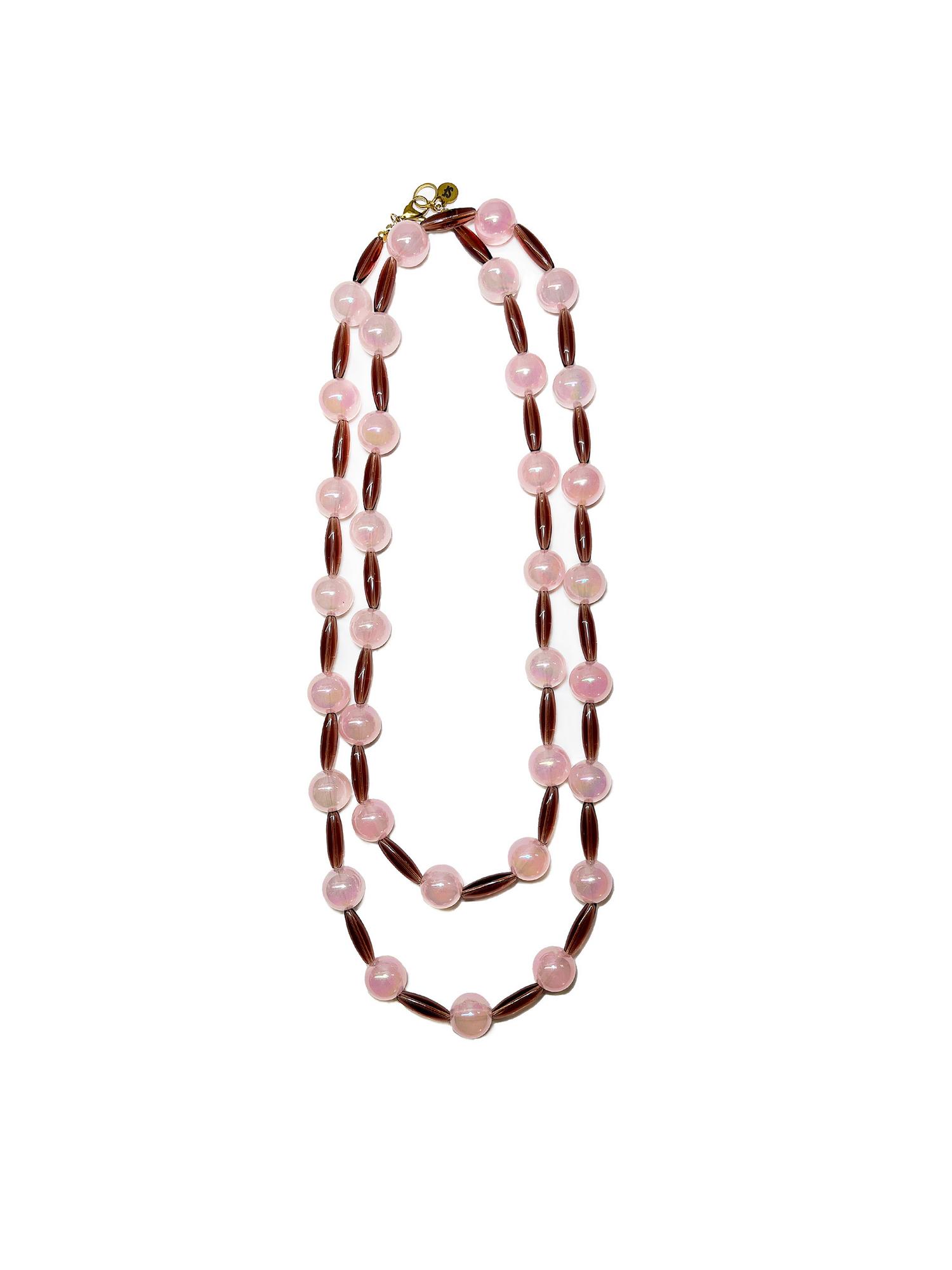 Бусы Pink Jelly