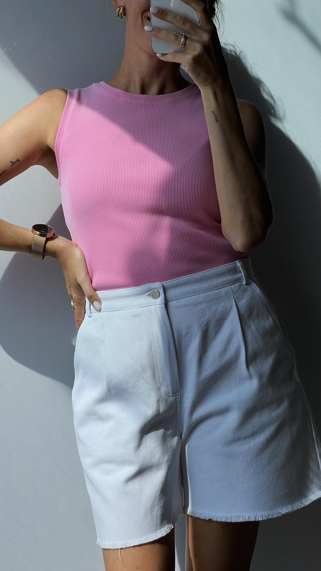 Топ трикотажный сакура