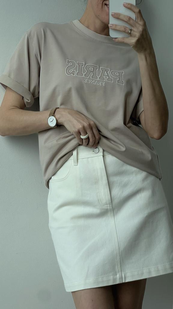 Юбка джинсовая мини (2 цвета)