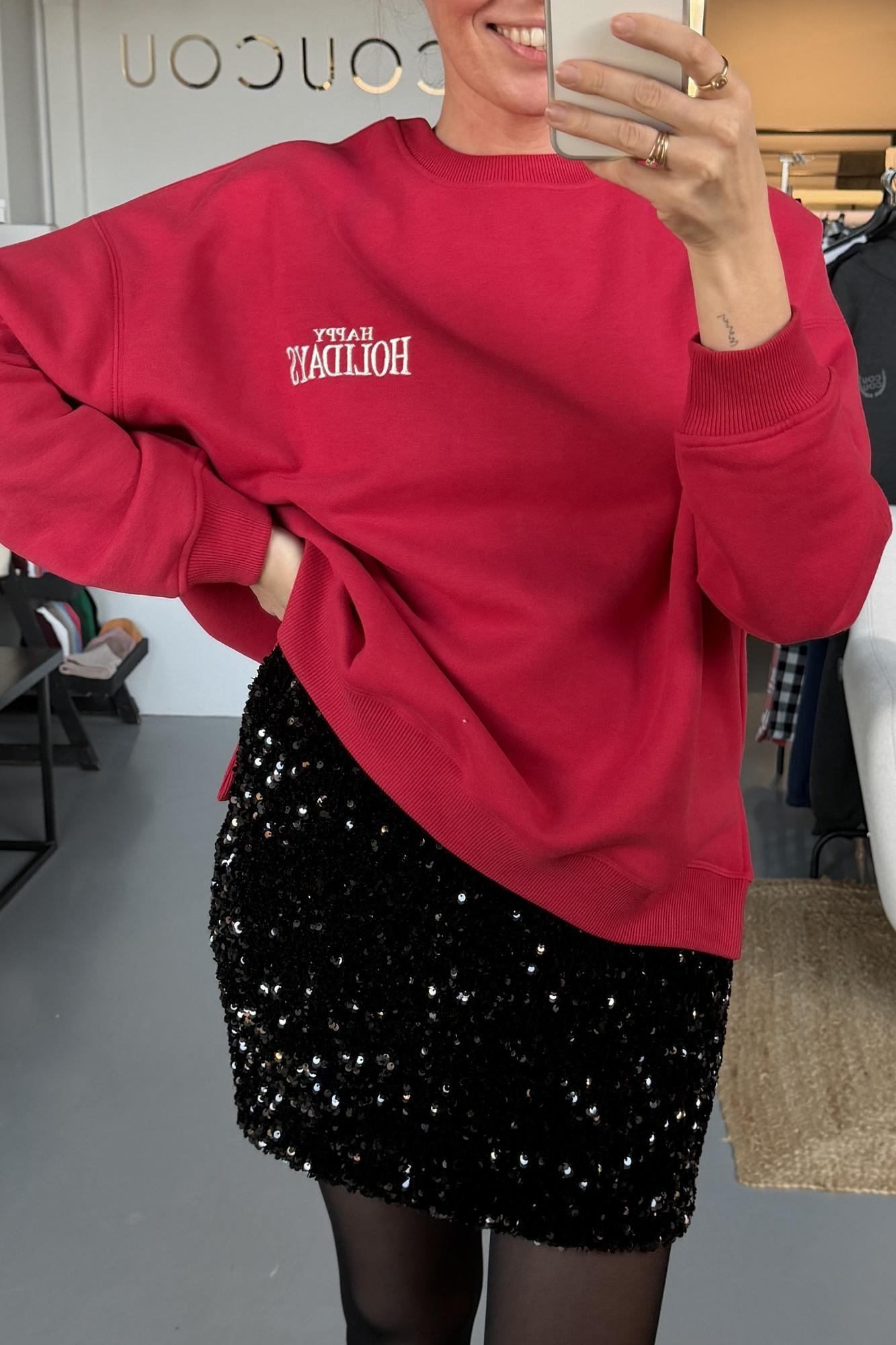 Юбка мини черная