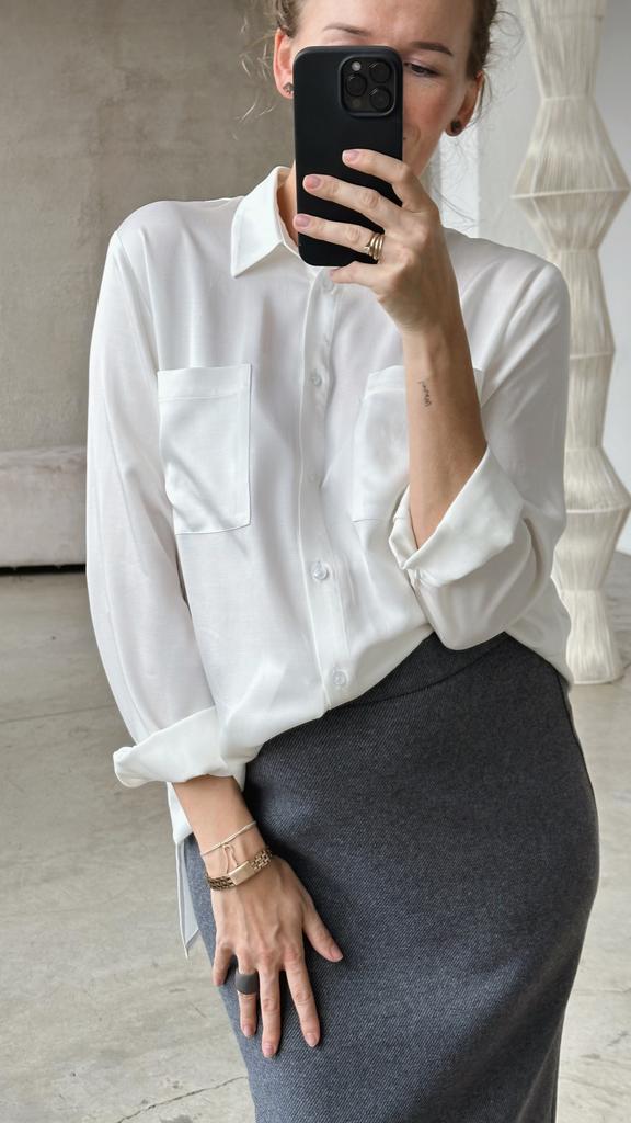 Рубашка из вискозы (2 цвета)