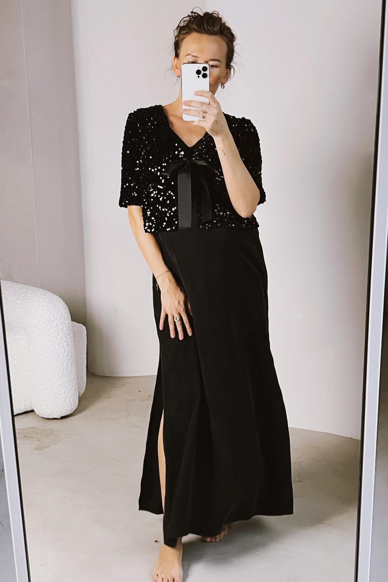 Жакет укороченный Беатрис (черный)