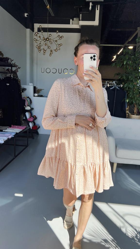 Платье из вискозы "Прованс" (нежно-розовое)