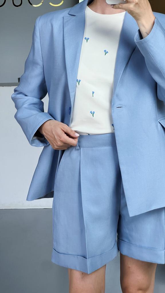 Шорты "Жаклин" (голубые)