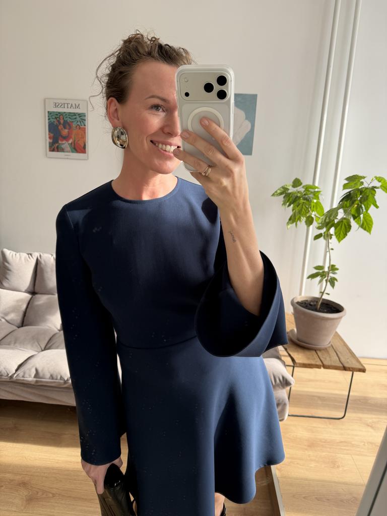 Платье "Rosé" синее