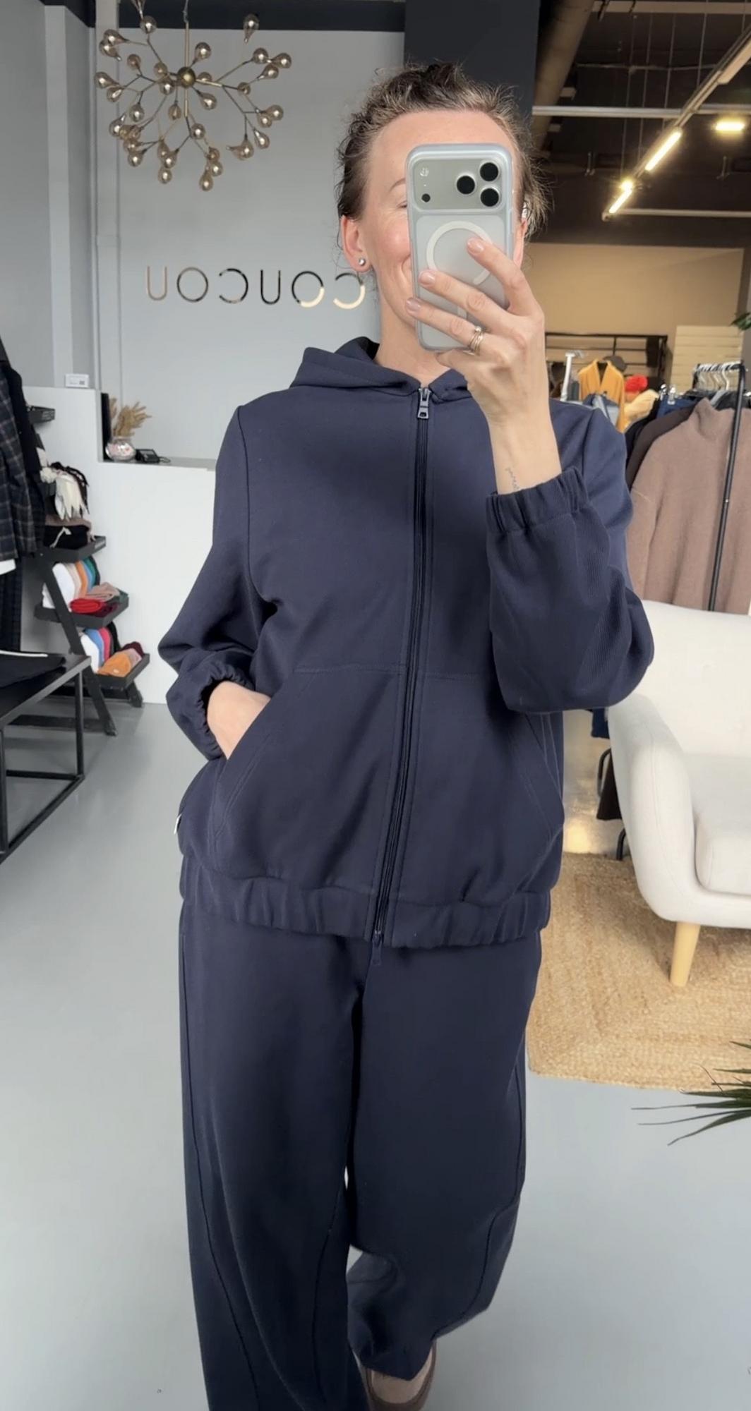 Худи на молнии "Montparnasse"