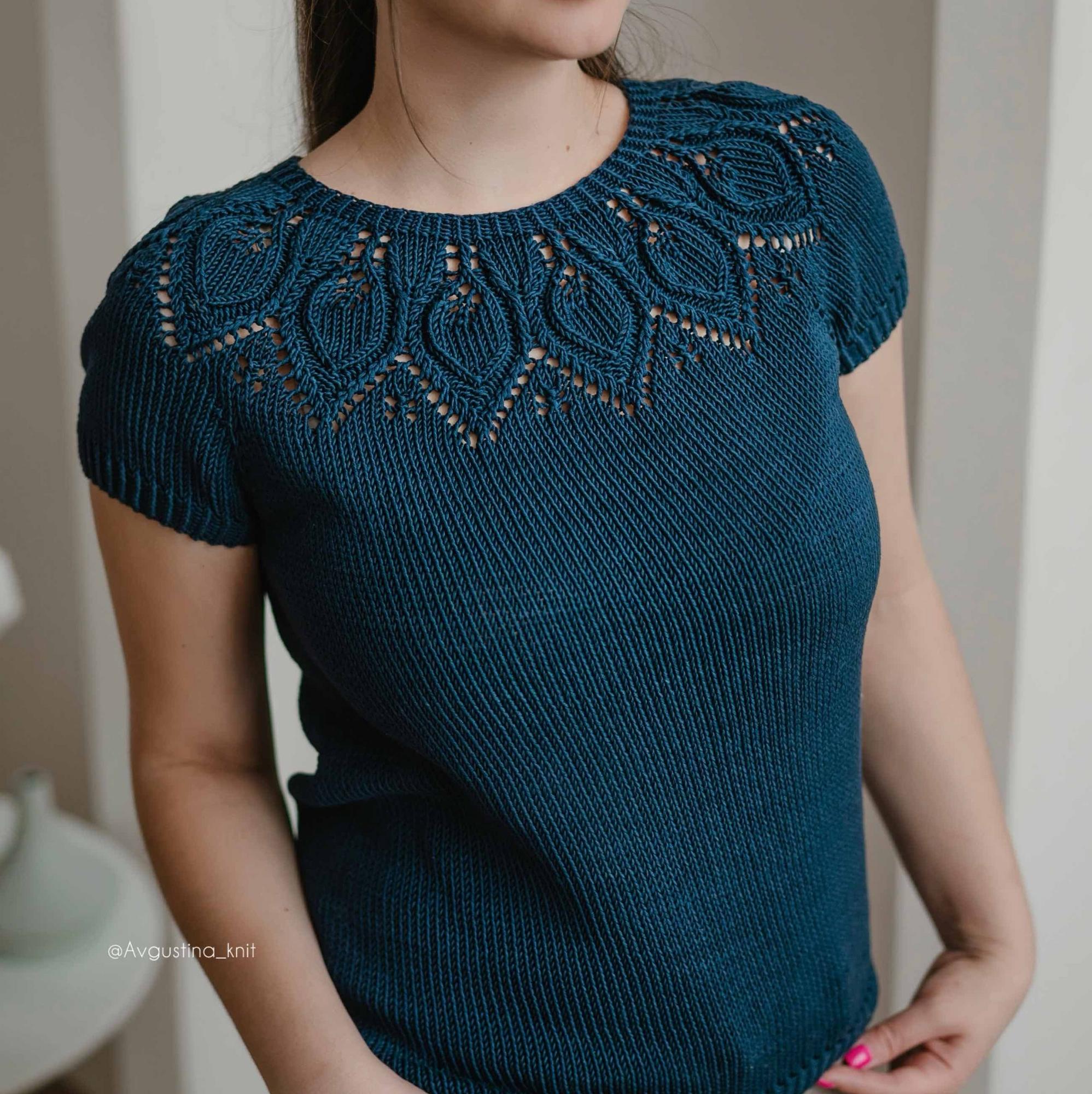 МК Джемпер футболка "Диана" круглая кокетка