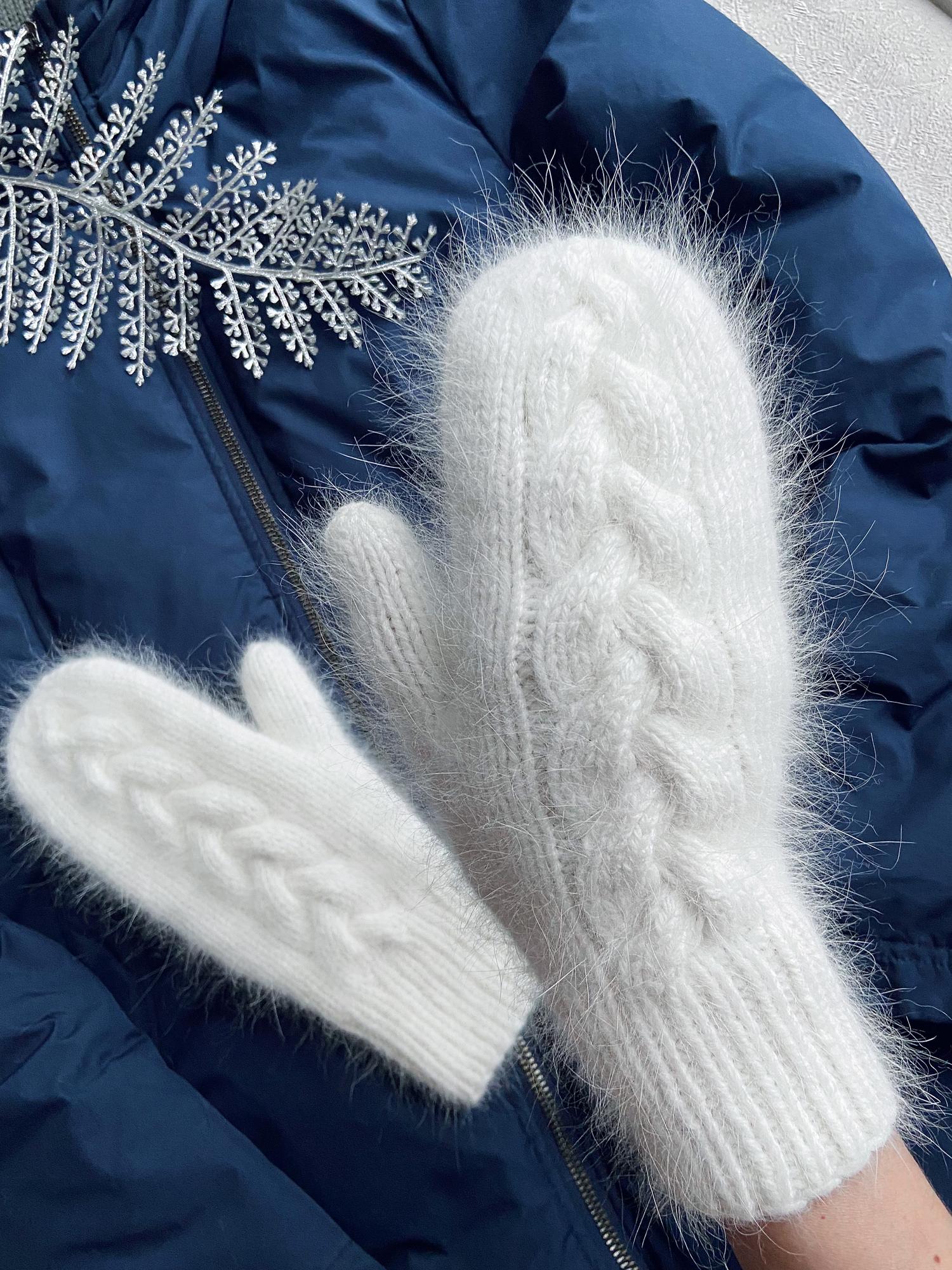 МК Варежки "Коса" (взрослые и дети)