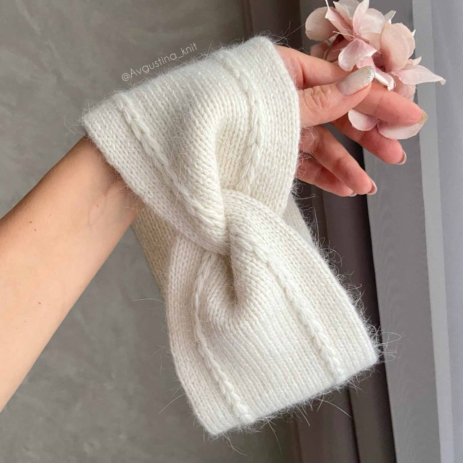 МК Повязка на голову с красивыми косами