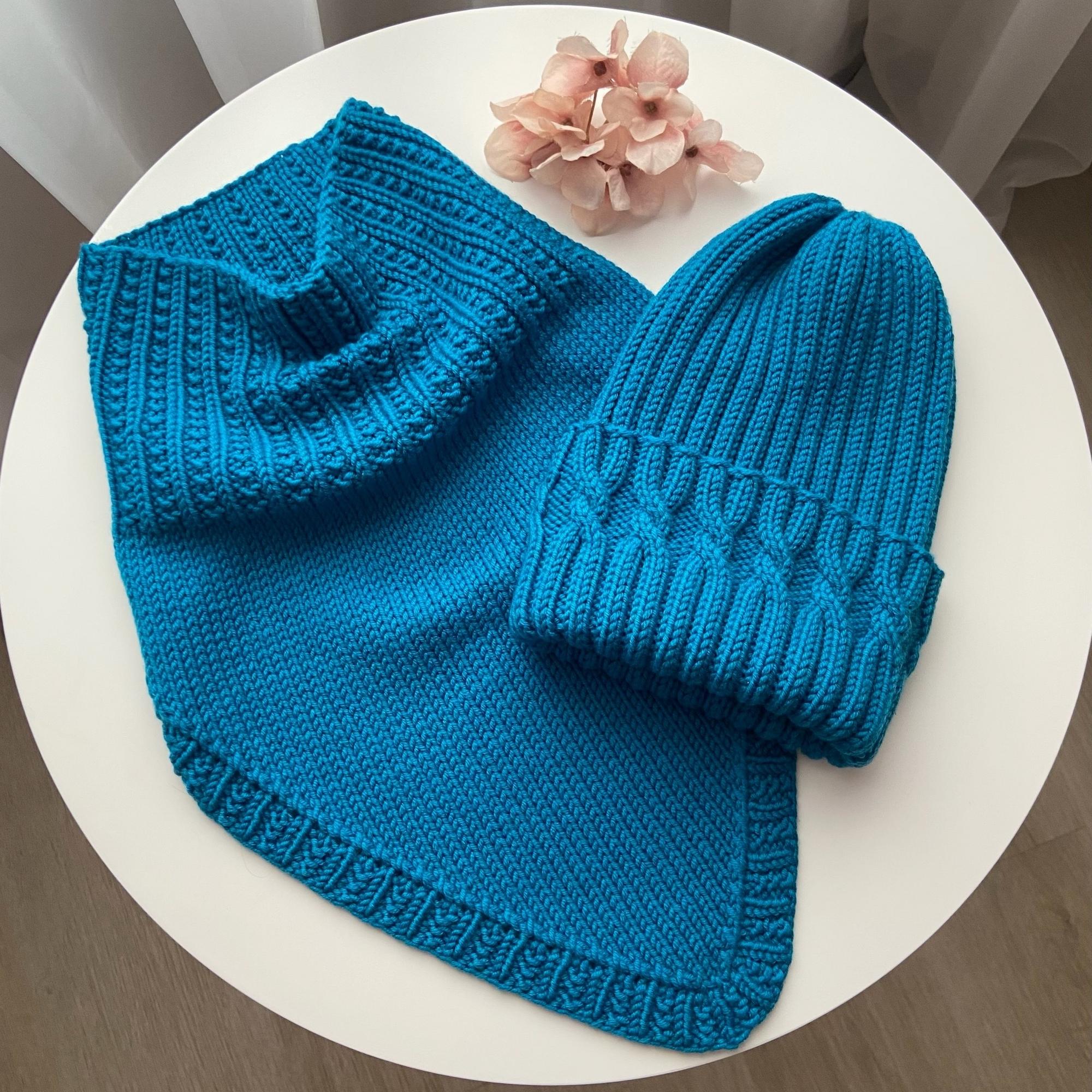 МК Комплект "Style" шапка + снуд