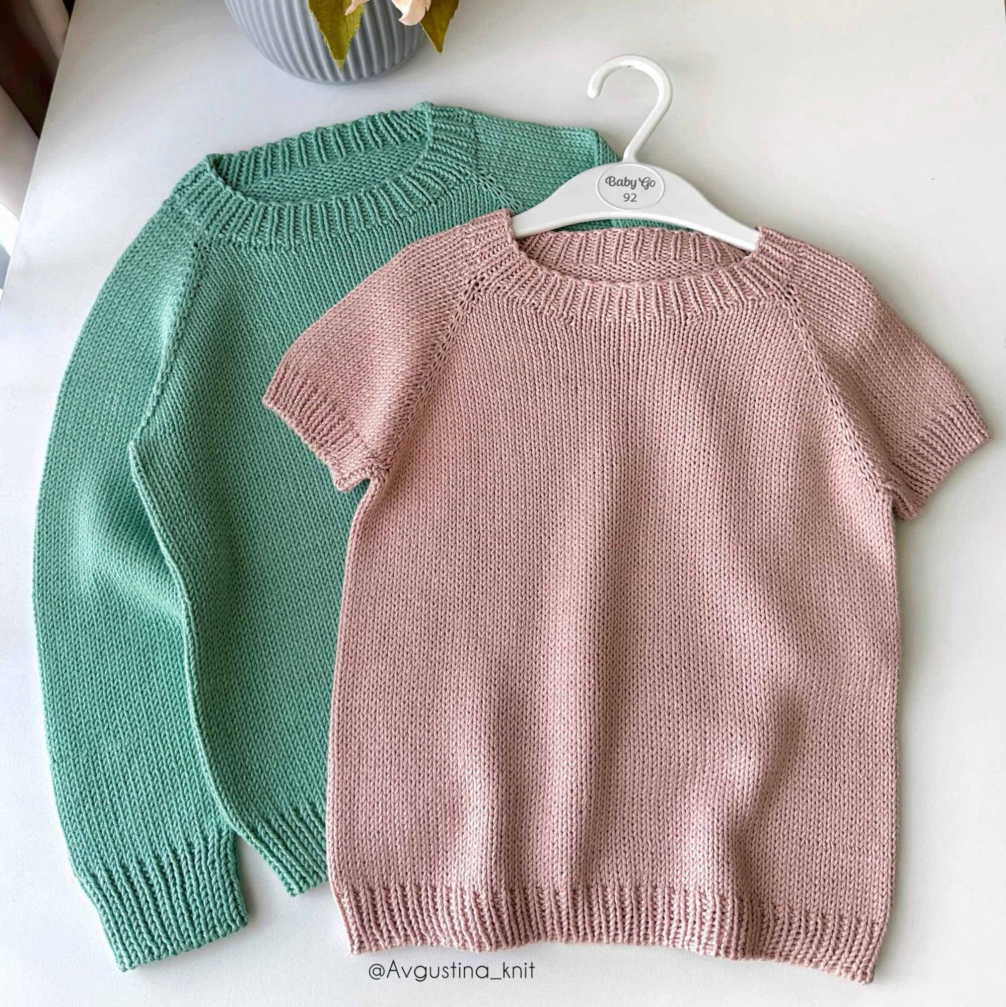 МК Детский джемпер базовый