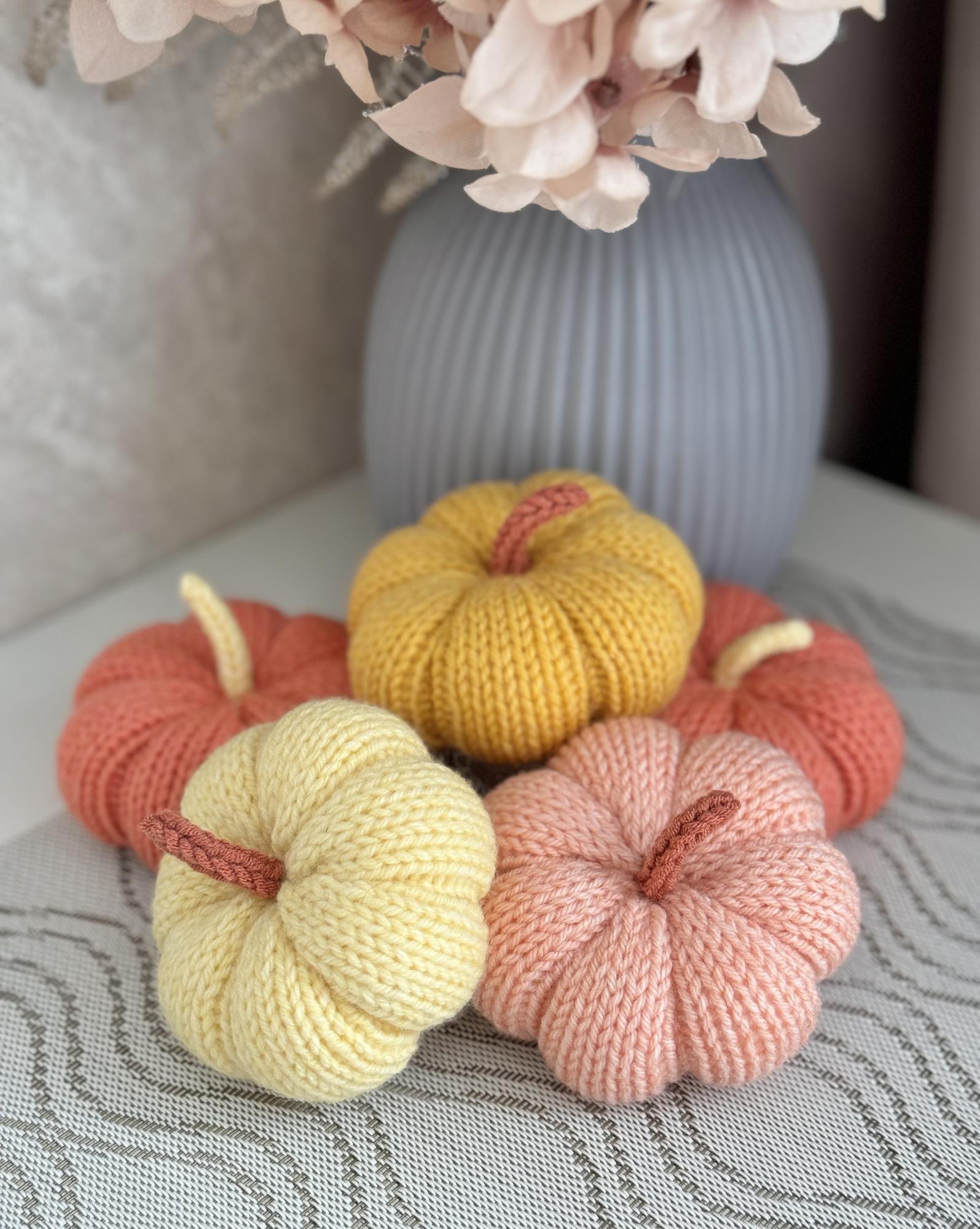 МК Тыква спицами