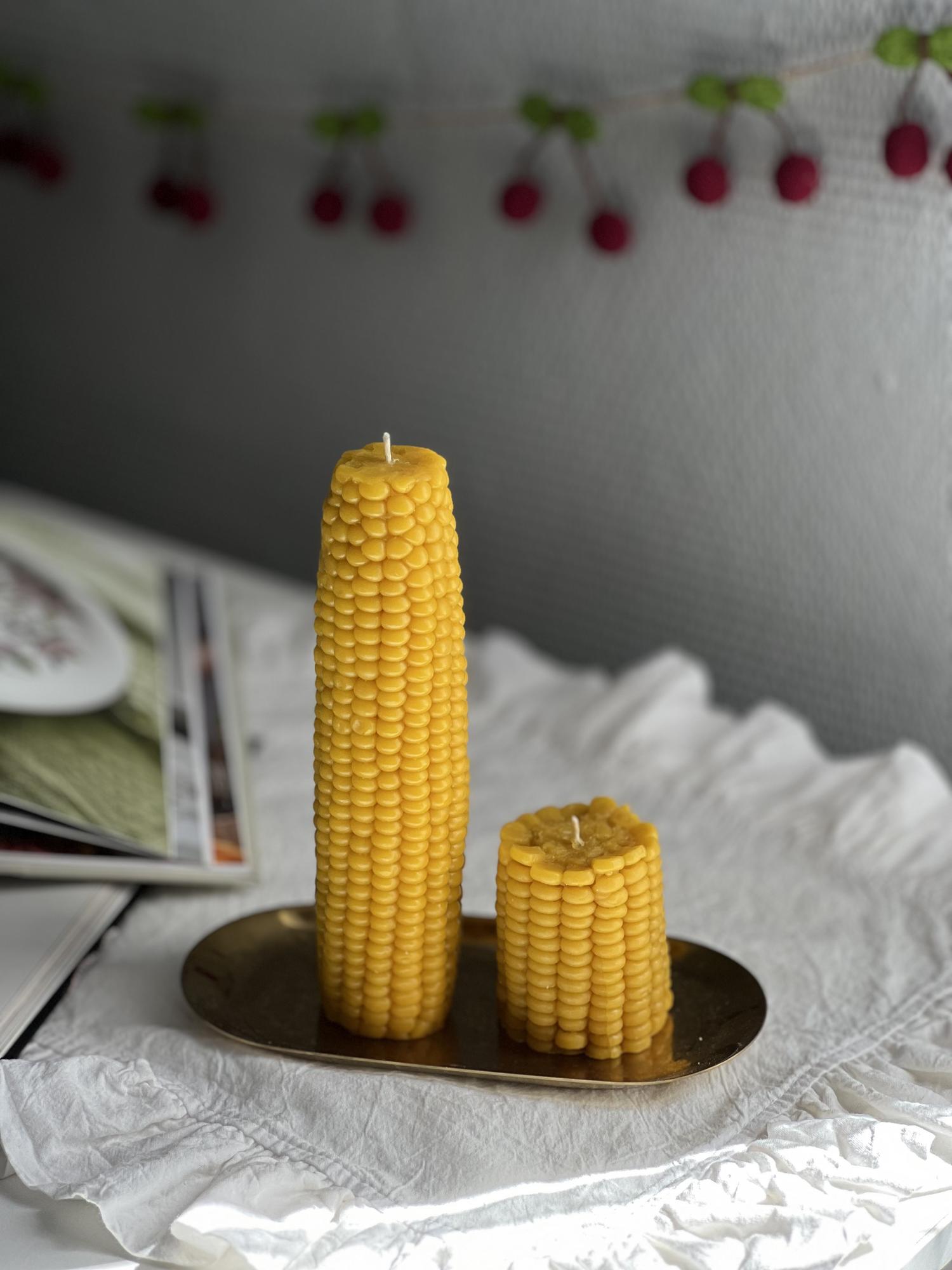 Фигурная свеча "Кукуруза"