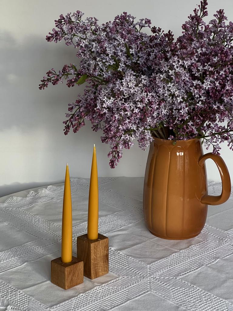 Свечи столовые "Винтаж" 2 шт