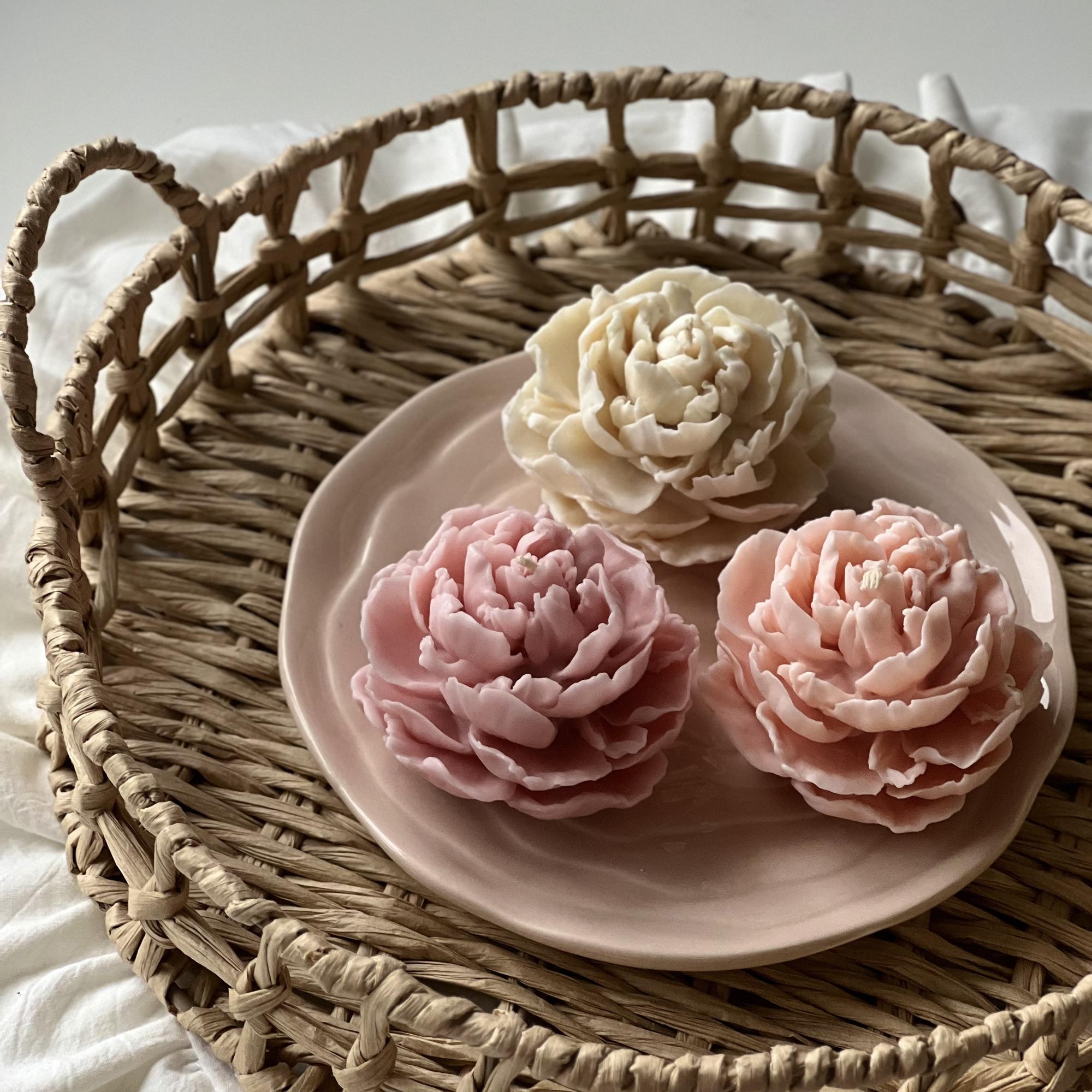 Свеча фигурная "Махровый Пион"