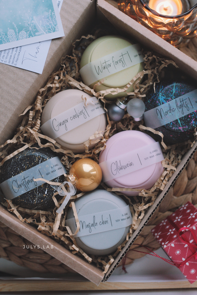 Новогодний CANDLE SET 6*50 мл