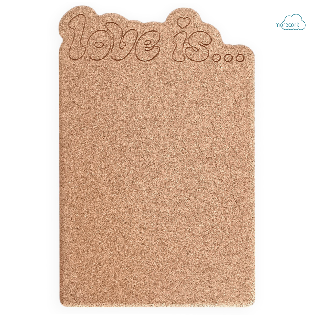 Пробковая доска "Love is..."