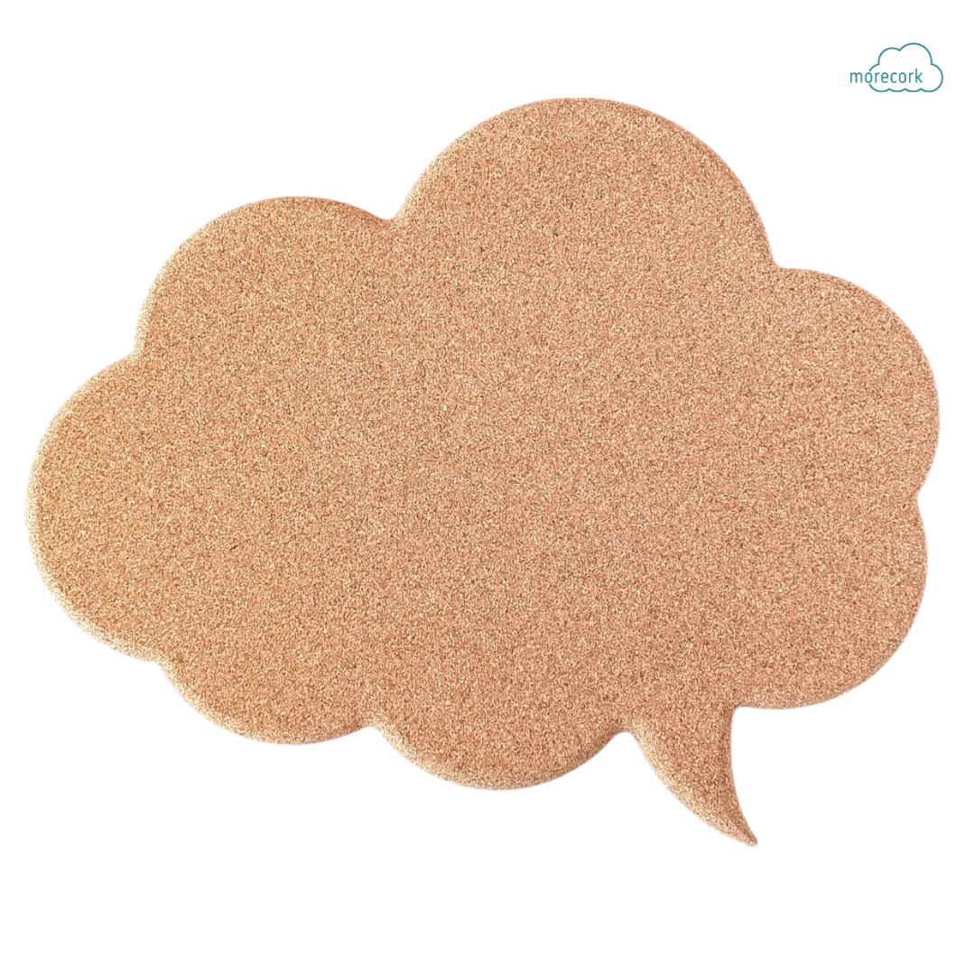 Пробковая доска "Облако мыслей"