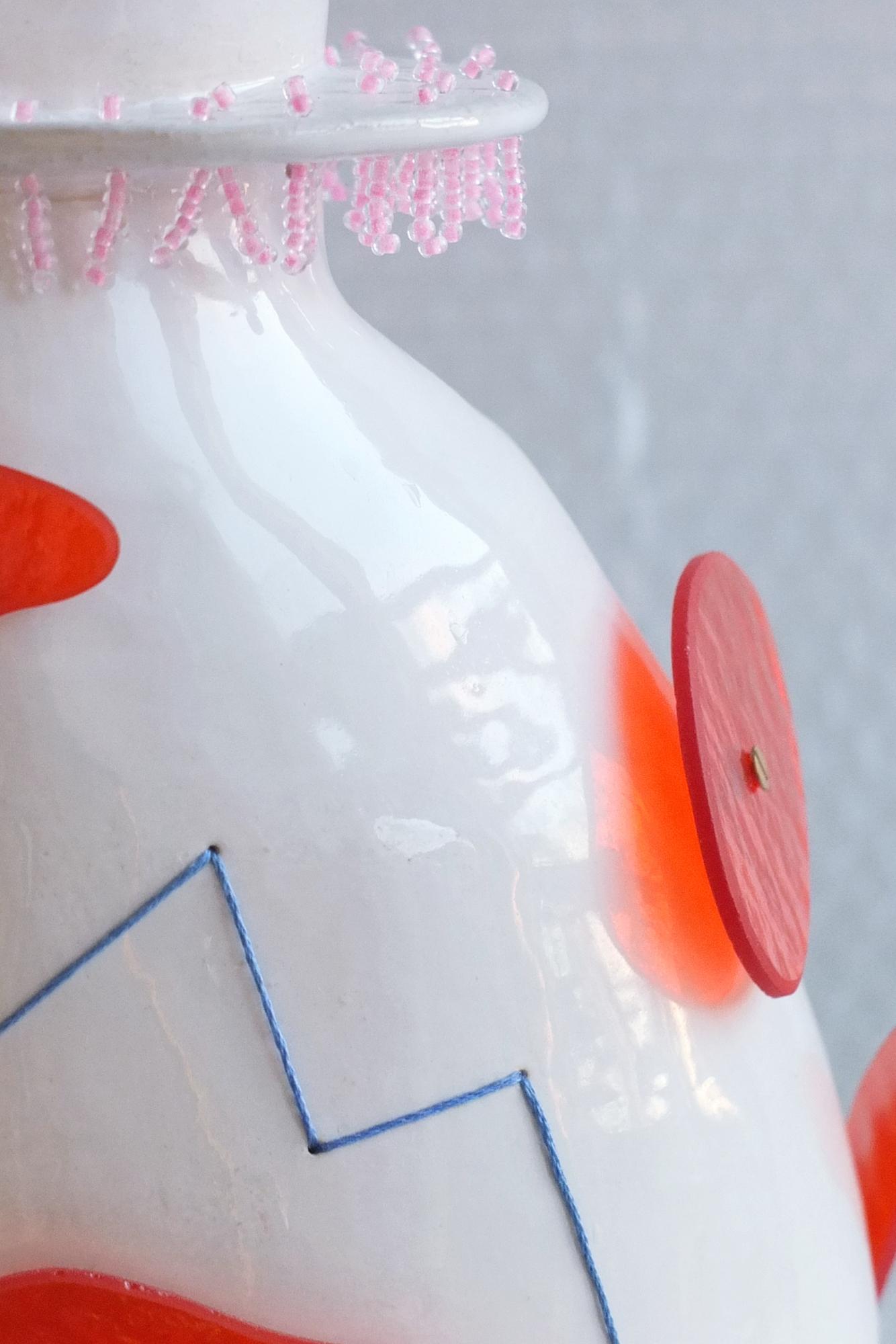 Vase #1 Orange Glass