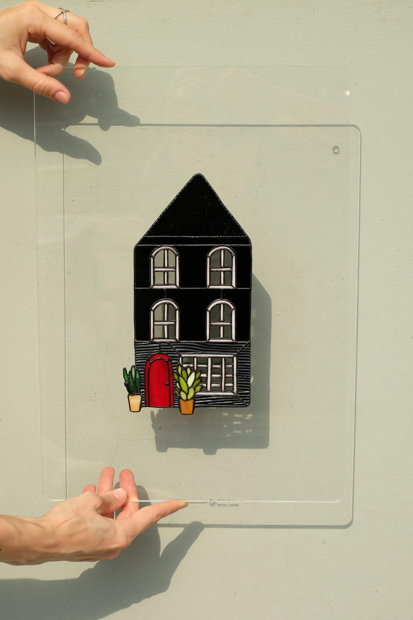 AMSTERDAM. A black house