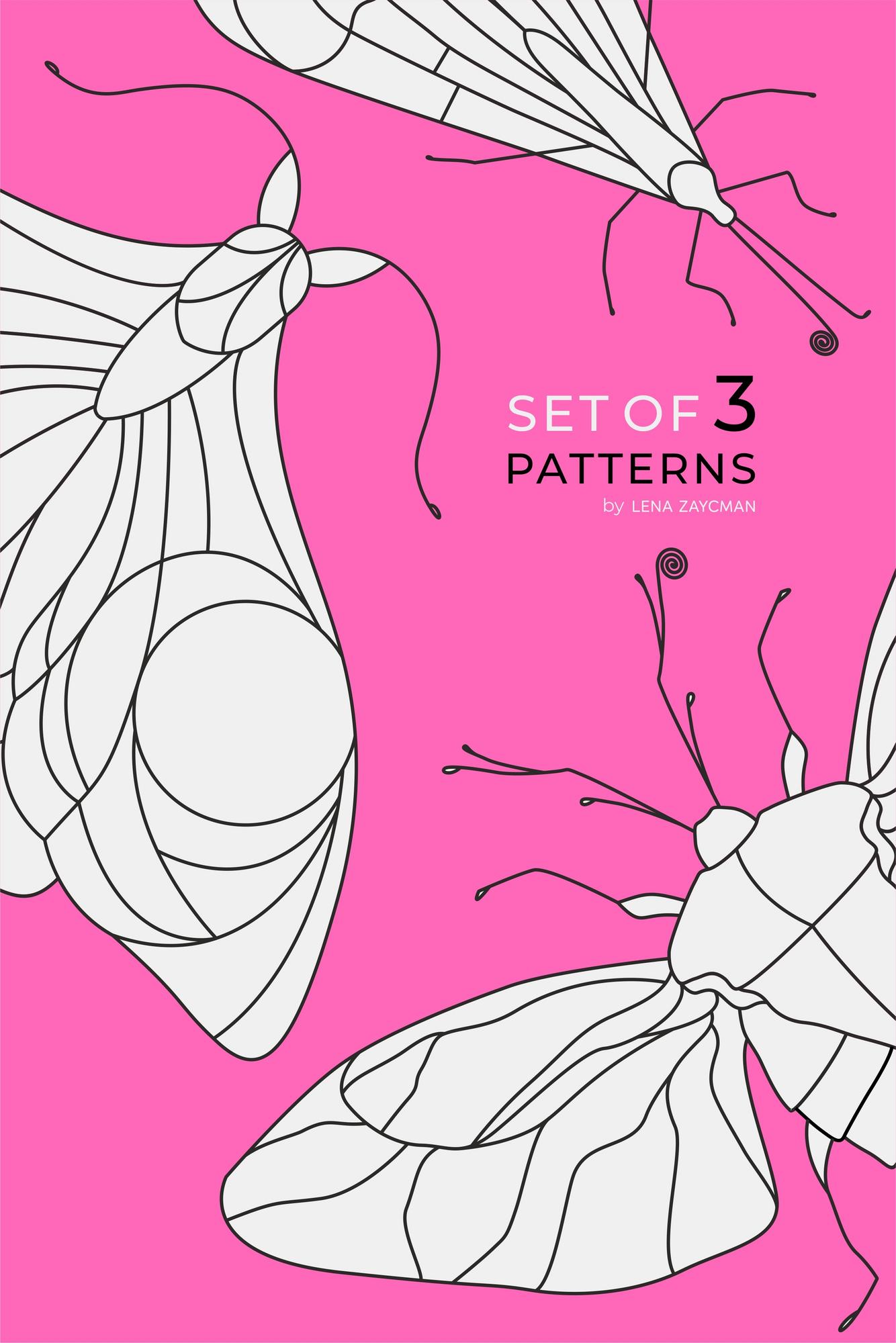 SET OF 3 PATTERNS #2