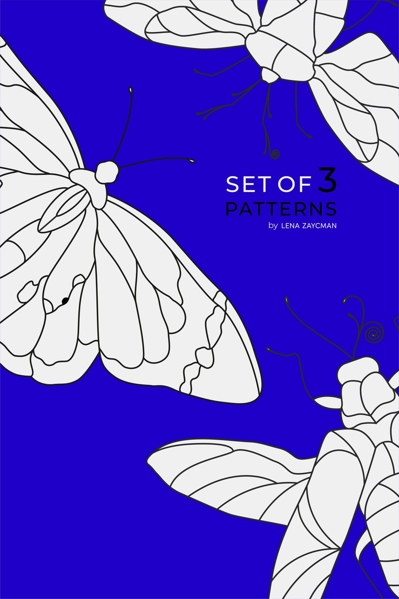 SET OF 3 PATTERNS #3