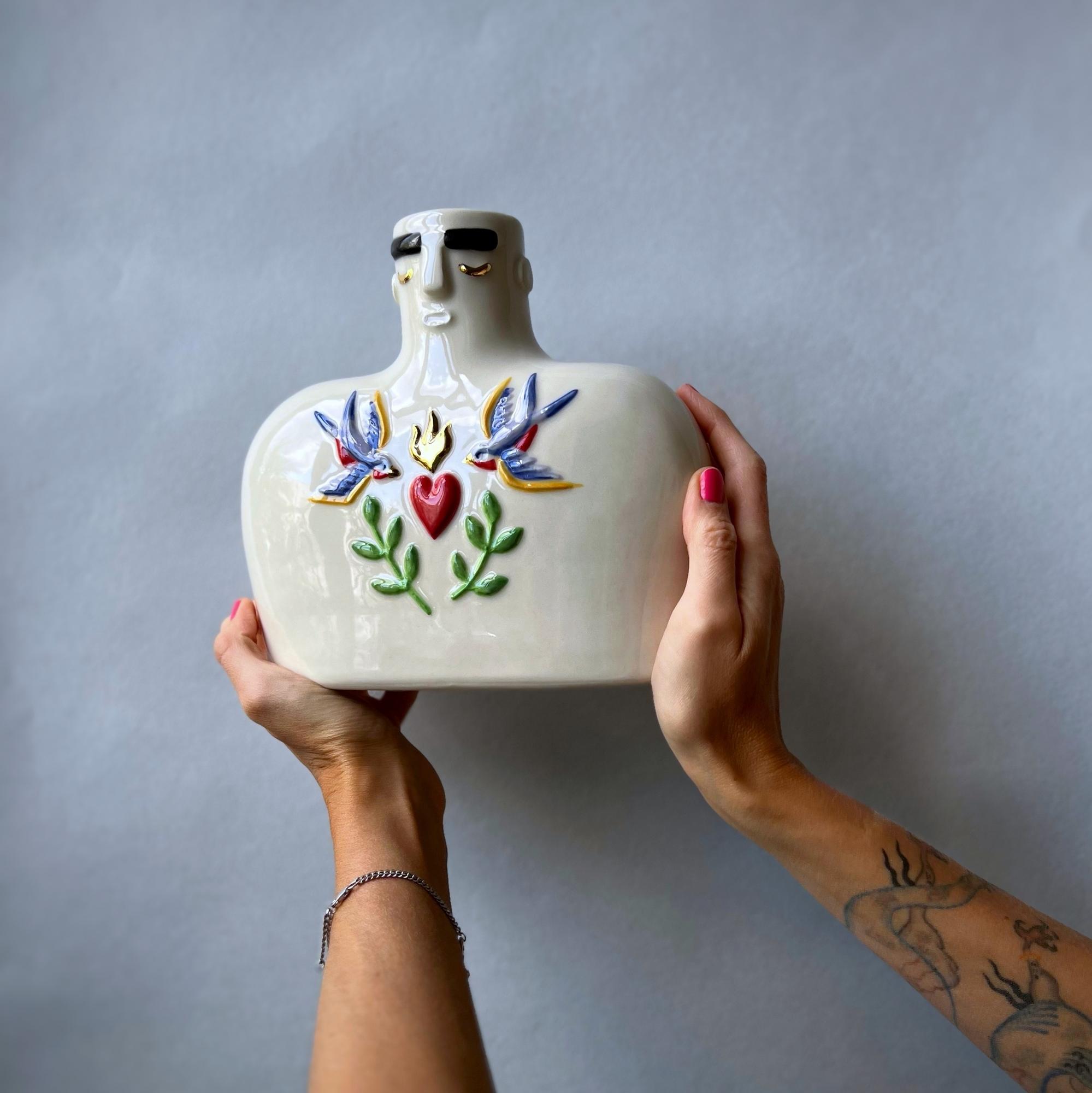 Ваза Coloured Tattoo