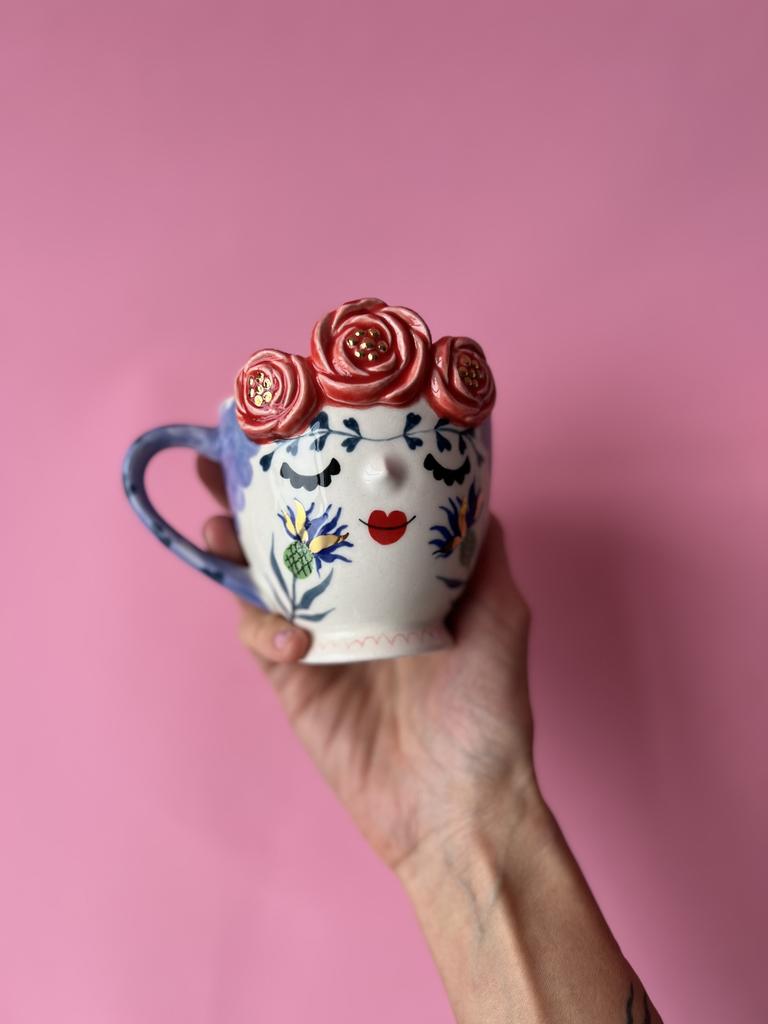 Чашка Frida василек