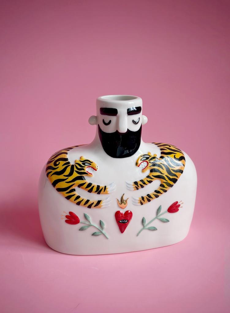 Ваза Tiger Tattoo