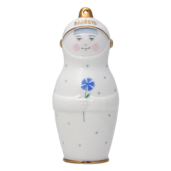 Елочная игрушка "Матрешка - Радость"