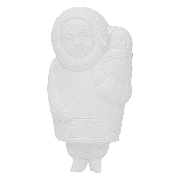 Ёлочная игрушка "Эскимос с ребенком"