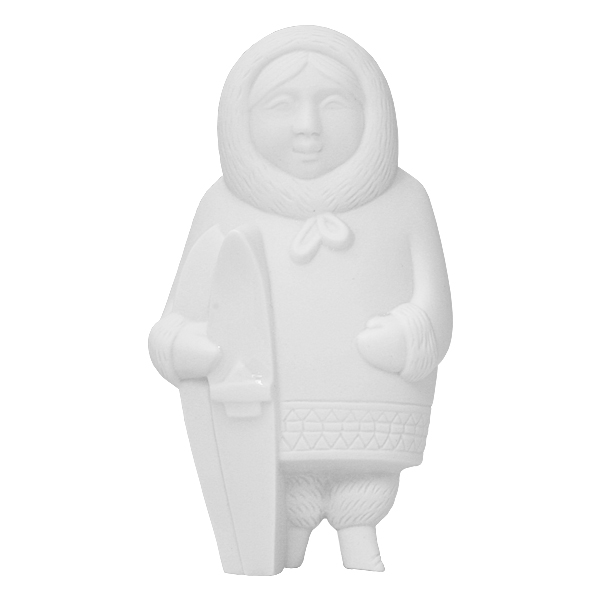 Елочная игрушка "Эскимос с лыжами"